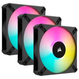 Corsair AF120 RGB Elite Triple Pack Noir