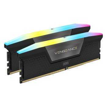 Corsair Vengeance RGB DDR5 32 Go (2 x 16 Go) 6000 MHz CL30 - Noir