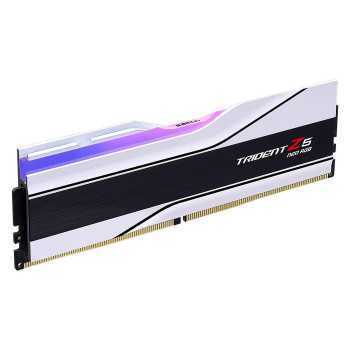 G.Skill Trident Z5 Neo RGB Series 32 Go (2x 16 Go) DDR5 6000 MHz CL30 - Blanc