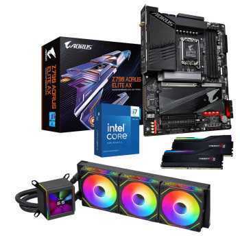 Intel Core i7 14700KF - AORUS Z790 - RAM 32Go DDR5 - AIO 360