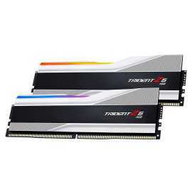 G.Skill Trident Z5 RGB 32 Go (2 x 16 Go) DDR5 6400 MHz CL32 - Argent