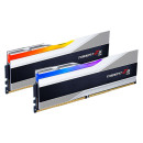 G.Skill Trident Z5 RGB 32 Go (2 x 16 Go) DDR5 6400 MHz CL32 - Argent