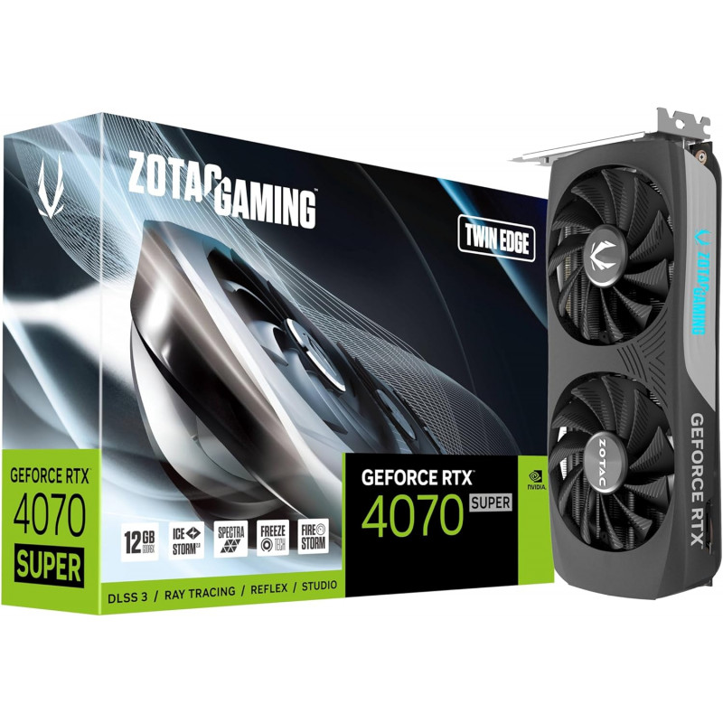 ZOTAC GAMING GeForce RTX 4070 SUPER Twin Edge