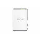 QNAP TS-228 serveur de stockage NAS Mini Tower 1 Go DDR3 QNAP Turbo System Noir, Blanc