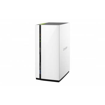 QNAP TS-228 serveur de stockage NAS Mini Tower 1 Go DDR3 QNAP Turbo System Noir, Blanc