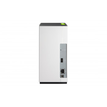 QNAP TS-228 serveur de stockage NAS Mini Tower 1 Go DDR3 QNAP Turbo System Noir, Blanc