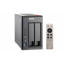 QNAP TS-251+ NAS Tower Intel® Celeron® J1900 2 Go DDR3L QNAP QTS Gris