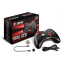 MSI Force GC30 Noir USB 2.0 Manette de jeu Analogique Numérique Android, PC