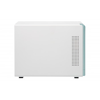 QNAP TS-251A NAS Tower Intel® Celeron® N3060 4 Go DDR3L QNAP Turbo System Vert, Blanc