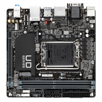 GIGABYTE H610I DDR4 carte mère Intel H610 Express LGA 1700 mini ITX