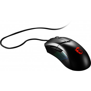 MSI CLUTCH GM51 LIGHTWEIGHT souris Jouer Droitier USB Type-A Optique 26000 DPI