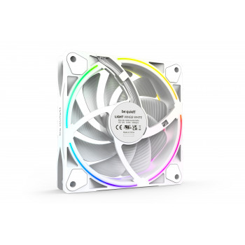 be quiet! Light Wings White | 120mm PWM high-speed Triple-Pack Boitier PC Ventilateur 12 cm Blanc 3 pièce(s)