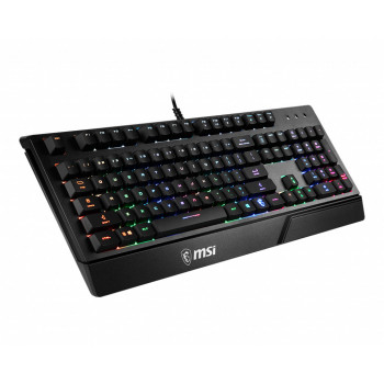 MSI Vigor GK20 clavier Jouer USB AZERTY Français Noir