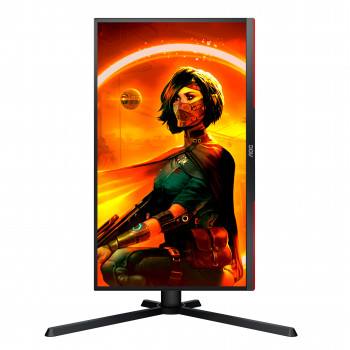 AOC G3 25G3ZM BK écran plat de PC 62,2 cm (24.5") 1920 x 1080 pixels Full HD Noir, Rouge