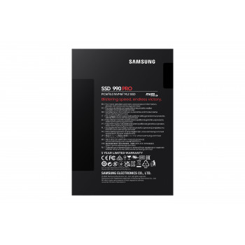 Samsung 990 PRO 4 To M.2 PCI Express 4.0 NVMe V-NAND MLC