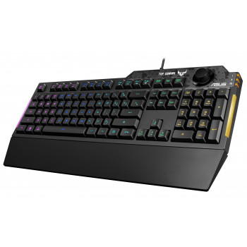 ASUS TUF GAMING K1 clavier Jouer USB Noir