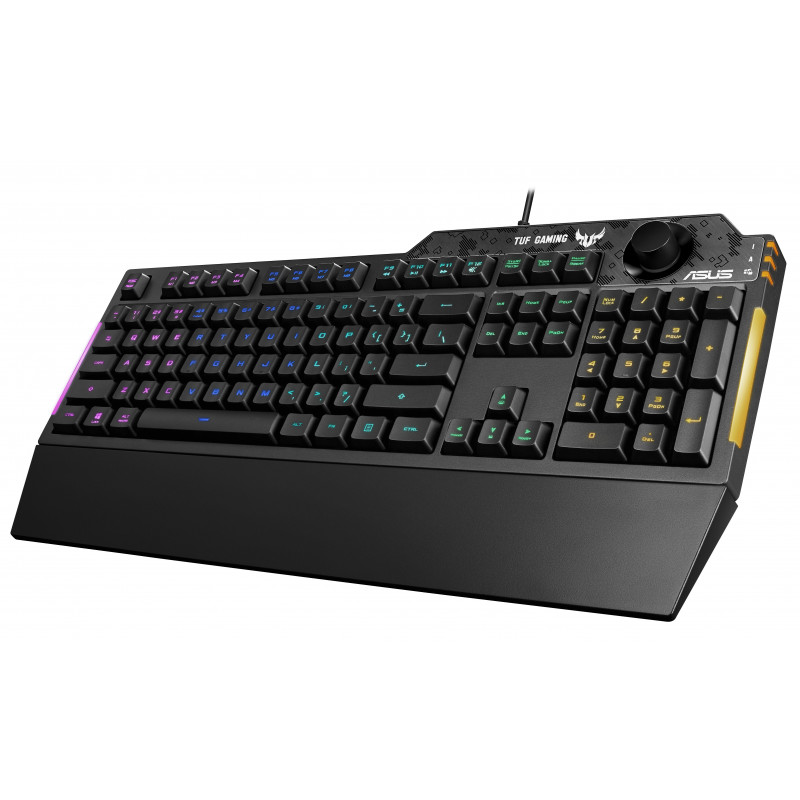 ASUS TUF GAMING K1 clavier Jouer USB Noir