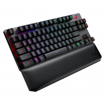 ASUS ROG Strix Scope RX TKL Wireless Deluxe clavier Jouer USB + RF Wireless + Bluetooth AZERTY Français Noir