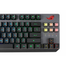 ASUS ROG Strix Scope RX TKL Wireless Deluxe clavier Jouer USB + RF Wireless + Bluetooth AZERTY Français Noir