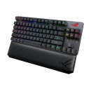 ASUS ROG Strix Scope RX TKL Wireless Deluxe clavier Jouer USB + RF Wireless + Bluetooth AZERTY Français Noir