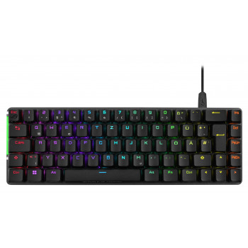 ASUS ROG Falchion Ace (Black) clavier Jouer USB AZERTY Français Noir