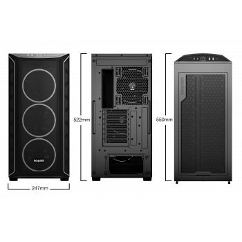 be quiet! Shadow Base 800 FX Black Midi Tower Noir