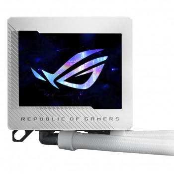 ASUS ROG RYUJIN III 360 ARGB White Edition Processeur Refroidisseur de liquide tout-en-un 12 cm Blanc 1 pièce(s)