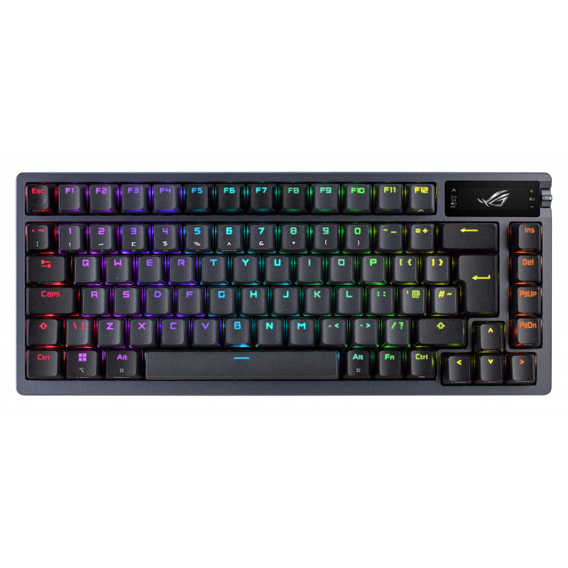 ASUS M701 ROG AZOTH NXRD FR clavier Jouer USB + RF Wireless + Bluetooth AZERTY Français Noir