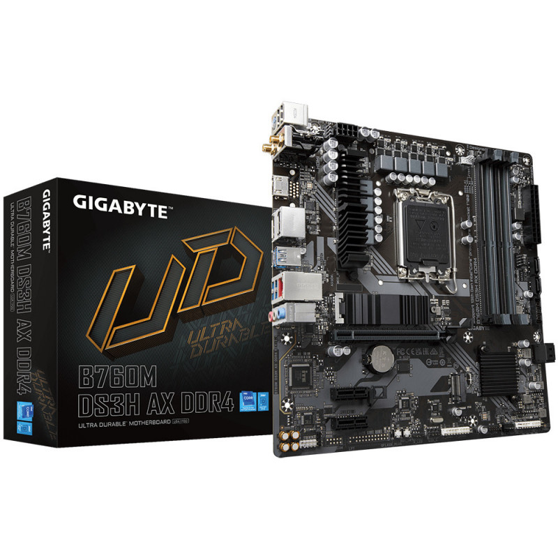 GIGABYTE B760M DS3H AX DDR4