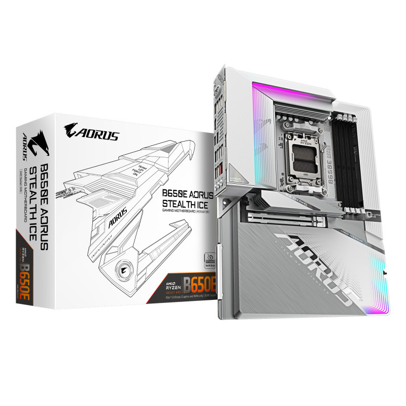 GIGABYTE B650E A STEALTH ICE