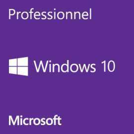 Microsoft Windows 10 Professionnel 64 bits - OEM (DVD)