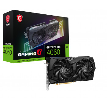 MSI GAMING GEFORCE RTX 4060 X 8G carte graphique NVIDIA 8 Go GDDR6