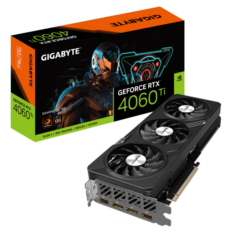 GIGABYTE GAMING GeForce RTX 4060 Ti OC 16G NVIDIA 16 Go GDDR6