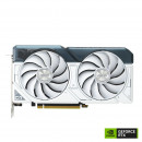 ASUS Dual -RTX4060-O8G-WHITE NVIDIA GeForce RTX­ 4060 8 Go GDDR6