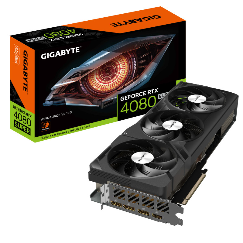 GIGABYTE GeForce RTX 4080 SUPER WINDFORCE V2 16G NVIDIA 16 Go GDDR6X