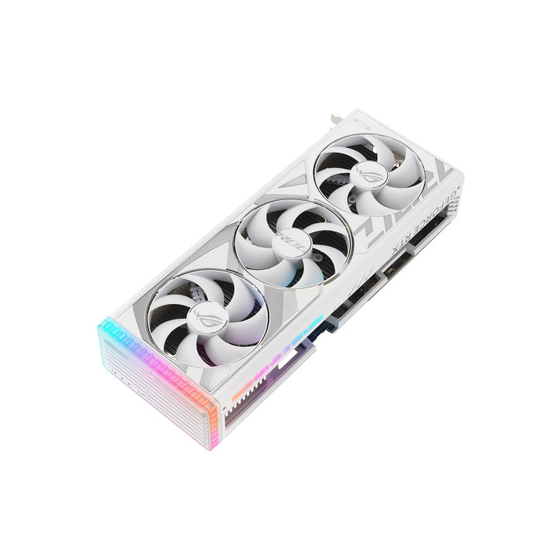 ASUS ROG -STRIX-RTX4080S-O16G-WHITE NVIDIA GeForce RTX 4080 SUPER 16 Go GDDR6X