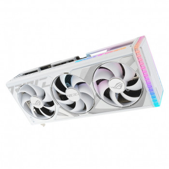 ASUS ROG -STRIX-RTX4080S-O16G-WHITE NVIDIA GeForce RTX 4080 SUPER 16 Go GDDR6X