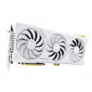 ASUS TUF Gaming TUF-RTX4070TIS-O16G-BTF-WHITE NVIDIA GeForce RTX 4070 Ti SUPER 16 Go GDDR6X