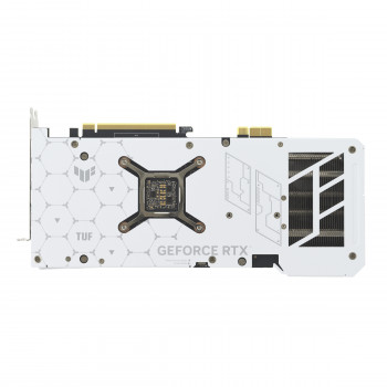 ASUS TUF Gaming TUF-RTX4070TIS-O16G-BTF-WHITE NVIDIA GeForce RTX 4070 Ti SUPER 16 Go GDDR6X