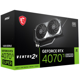 MSI VENTUS GeForce RTX 4070 Ti SUPER 16G 2X OC NVIDIA 16 Go GDDR6X