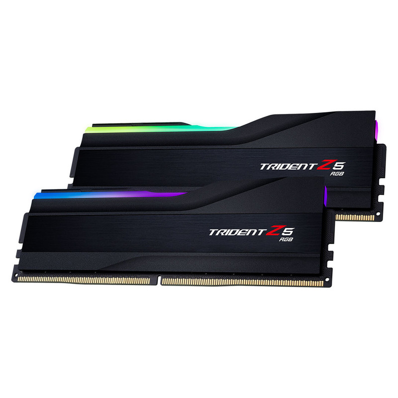 G.Skill Trident Z5 RGB 96 Go (2 x 48 Go) DDR5 6400 MHz CL32 - Noir