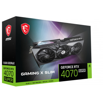 MSI GeForce RTX 4070 SUPER 12G GAMING X SLIM