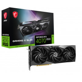 MSI GeForce RTX 4070 SUPER 12G GAMING X SLIM