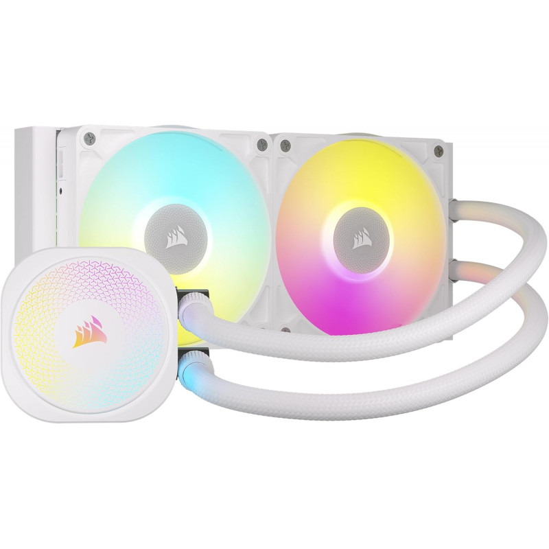 Corsair iCUE LINK TITAN 240 RX RGB AIO – Blanc