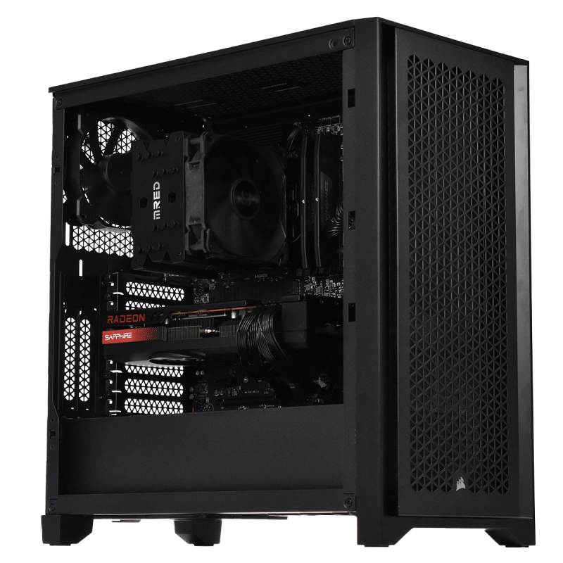 PC Gamer 4000D Black