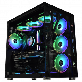 PC Gamer Crystal Core Black