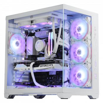 PC Gamer Crystal White