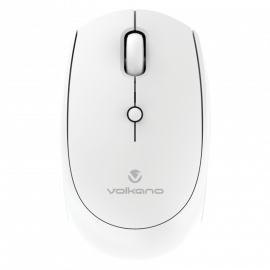 Volkano TALC Series 2.4Ghz Wireless Mouse – White