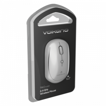 Volkano TALC Series 2.4Ghz Wireless Mouse – White