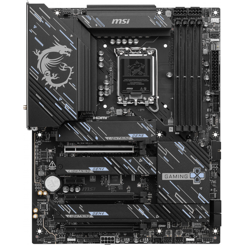 MSI Z890 GAMING PLUS WIFI carte mère Intel Z890 LGA 1851 (Socket V1) ATX